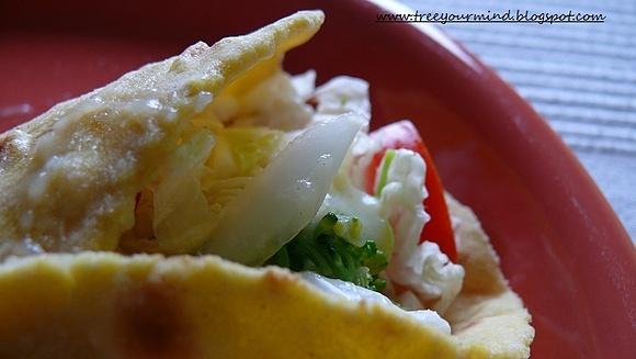 Wegańska tortilla
