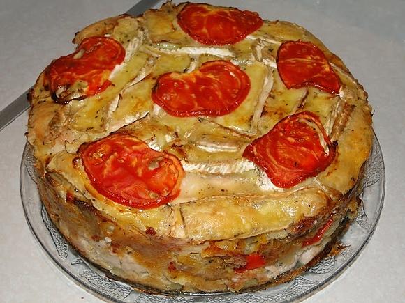 Jesienny tort obiadowy