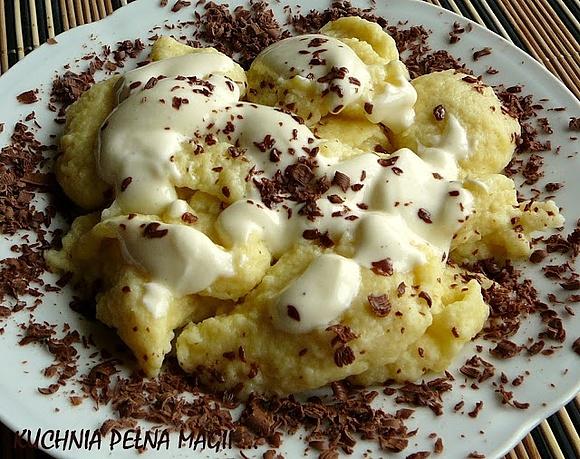 Kluski francuskie delikatne i mięciutkie z mąki pszennej ż