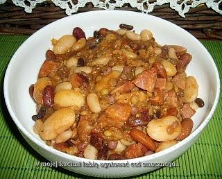 Kolorowa fasolka po bretońsku