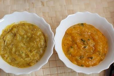 Chutney z mango i bakłażana