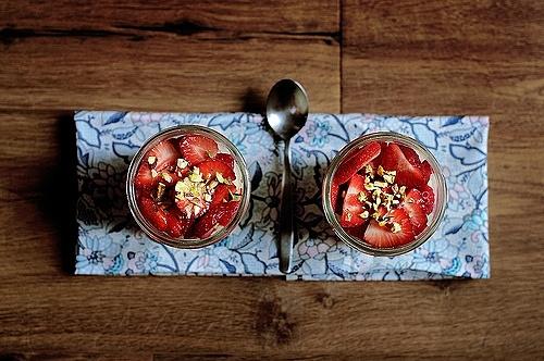 Pannacotta z truskawkami