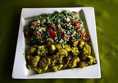 Tabbouleh i shoarma