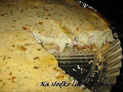 Wytrawna tarta serowa
