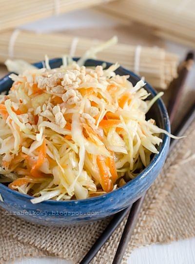 Surówka z kapusty jak z chińskiej restauracji