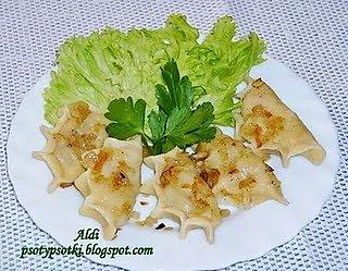 Pierogi z wołowiną i Martini