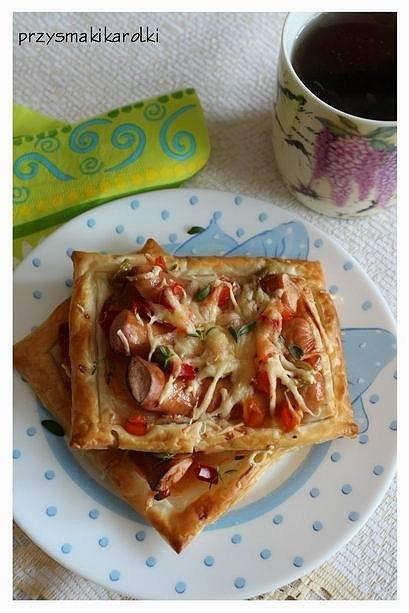 Francuskie kwadraty na przekąskę