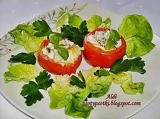Jajka zapiekane w pomidorach