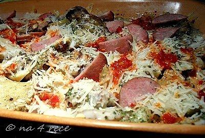 Zapiekanka ziemniaczana w wersji fusion