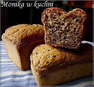 Pszenno-żytni chleb z siemieniem lnianym na zakwasie