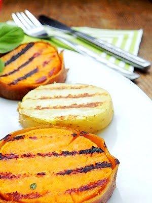 Kurczak prowansalski z grillowanymi ziemniakami