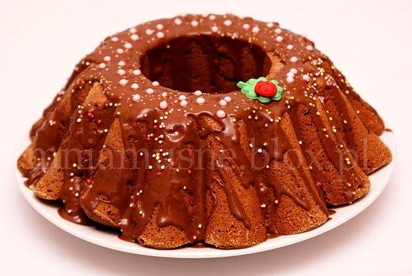 Babka kakaowa w czekoladzie