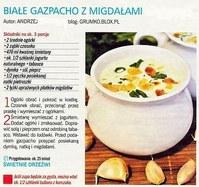 Białe gazpacho