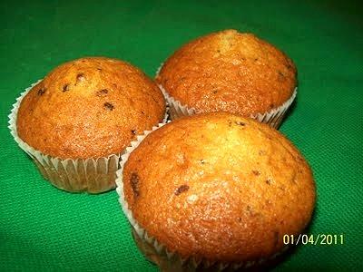 Muffinki z czekoladą