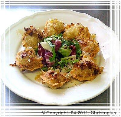 Pierogi z mięsem w Gospodzie w Reading