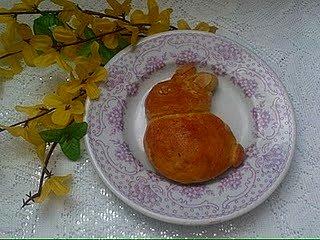 Wielkanocne bułeczki zajączki