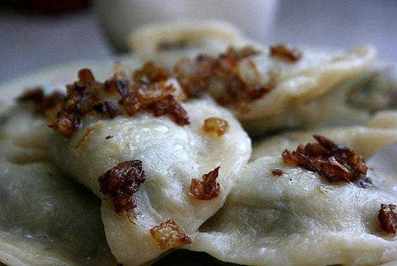 Pierogi z kapustą i grzybami