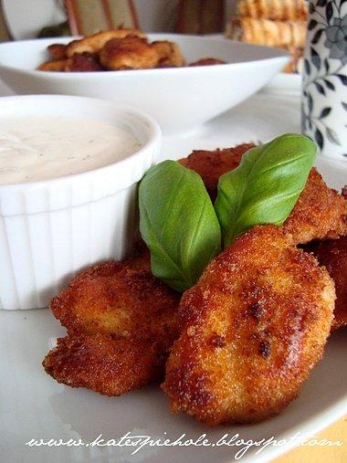 Nuggetsy Nigelli z jogurtem naturalnym