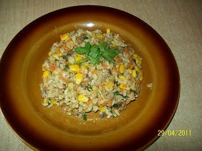 Risotto z warzywami