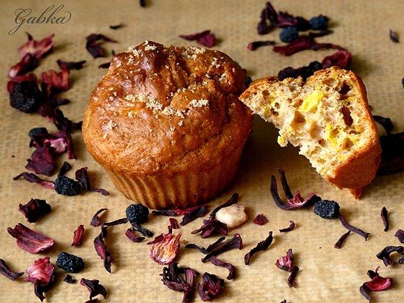 Muffiny pomarańczowe z piernikową nutą