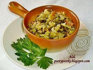 Prosty bigos z młodej kapusty