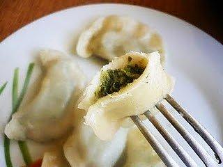 Pierogi ze szpinakiem i serem feta