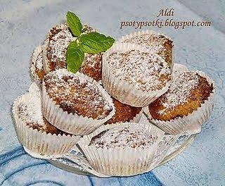 Muffinki bananowe z czekoladą