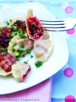 Pierożki z botwinką i bryndzą
