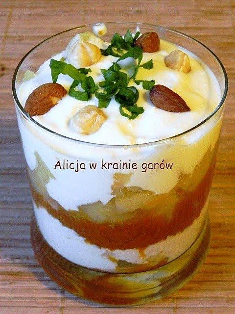 Lekki deser twarożkowo-owocowy