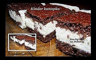Kinder mleczna kanapka na deser