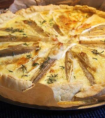Tarta z cykorią