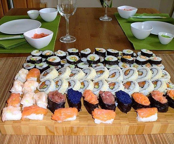 Sushi i wróżba z chińskiego ciasteczka