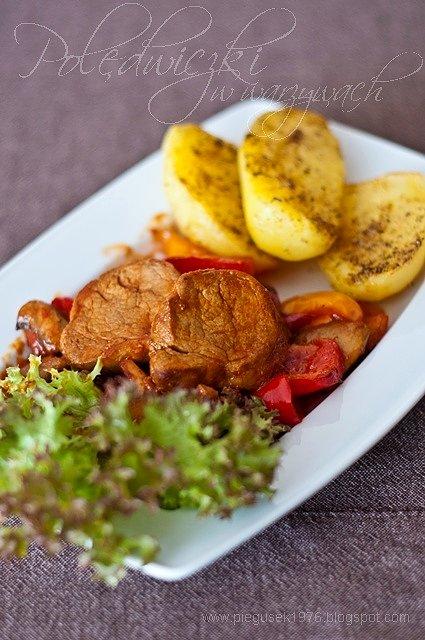 Polędwiczka  w warzywach