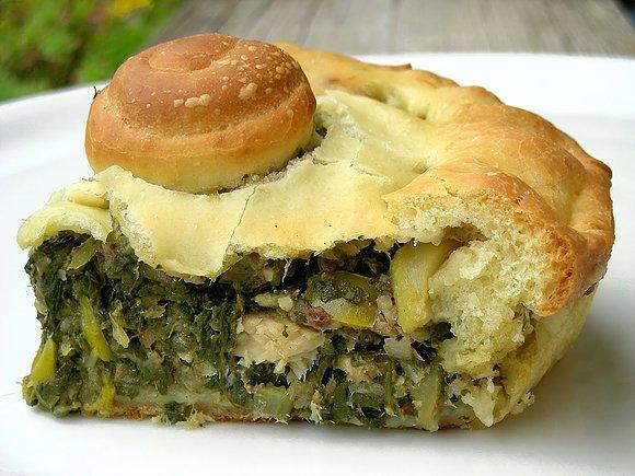 Pizza con l’erba