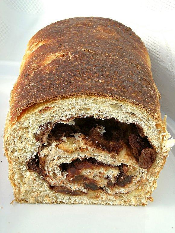 Pan dolce z rodzynkami na zakwasie