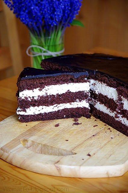 Tort kakaowo-miętowy