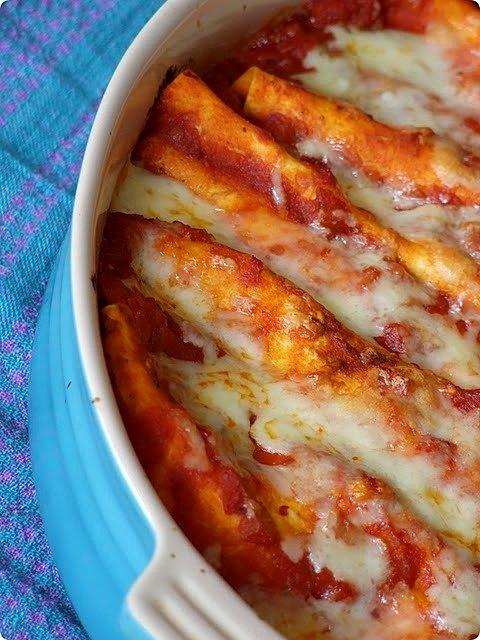 Wegetariańskie enchilady