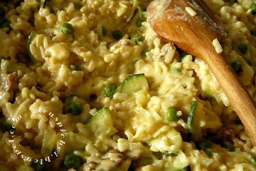 Risotto z kurczakiem i cukinią