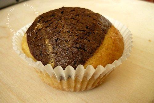 Marmurkowe muffinki kokosowe