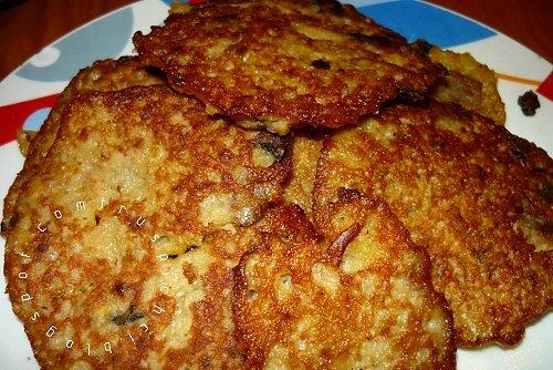 Placki ziemniaczano-pieczarkowe