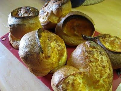 Popovers - rewelacyjne bułeczki ptysiowe