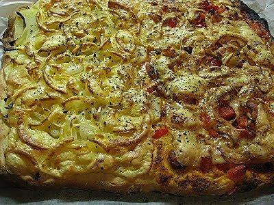 Pizza z ziemniakami i klasyczna z boczkiem