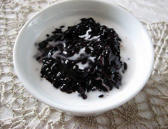 Pudding z czarnego ryżu