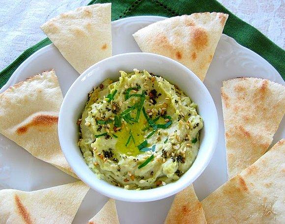 Hummus z edamame