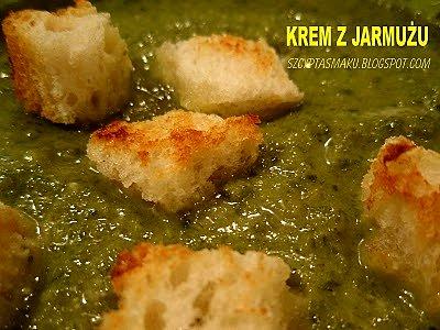 Krem z jarmużu