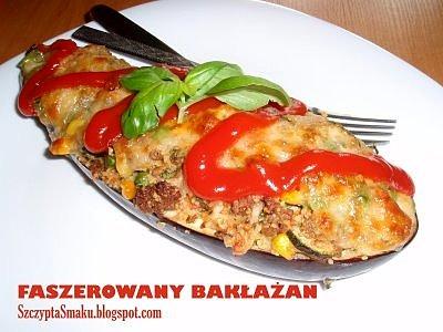 Faszerowany bakłażan