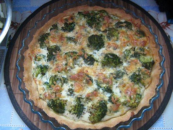 Tarta z brokułami