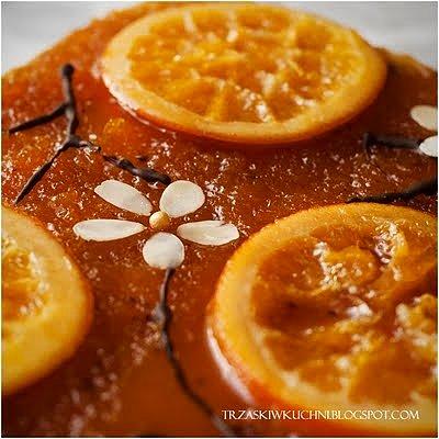 Pomarańczowy mazurek na Wielkanoc