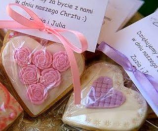 Ciastka na Chrzest Zuzi i Julii