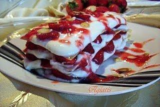 Lasagne truskawkowa